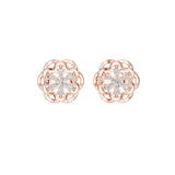 Detailed Openwork Petal Seven Stone Diamond