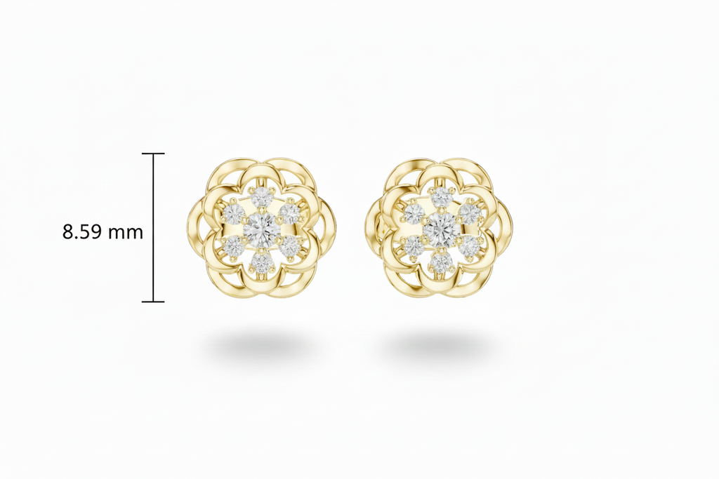 Detailed Openwork Petal