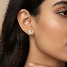 Load image into Gallery viewer, Gilded Mosaic Pave Diamond Square