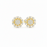 Ornate Gold Radiating Diamond