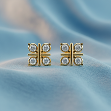 Load image into Gallery viewer, Four-Square Modular Four Stone Diamond