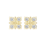 Four-Square Modular Four Stone Diamond