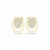 Concentric Oval-Frame Grid Diamond