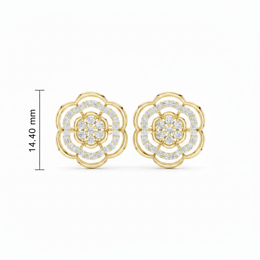 Dainty Floral Cluster