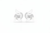 Diamond Geometric Wave Flowing Structured Brilliance