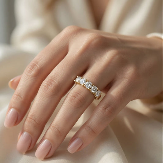 Five-Stone Linear Diamond