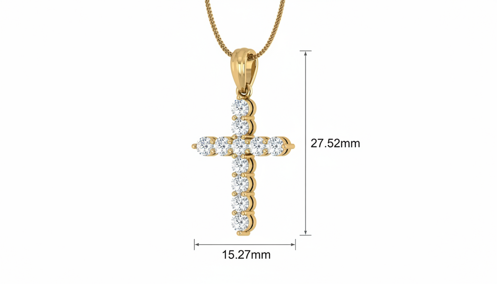 Classic Round Station Cross Elegance