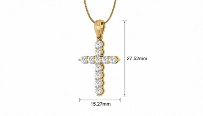 Classic Round Station Cross Elegance