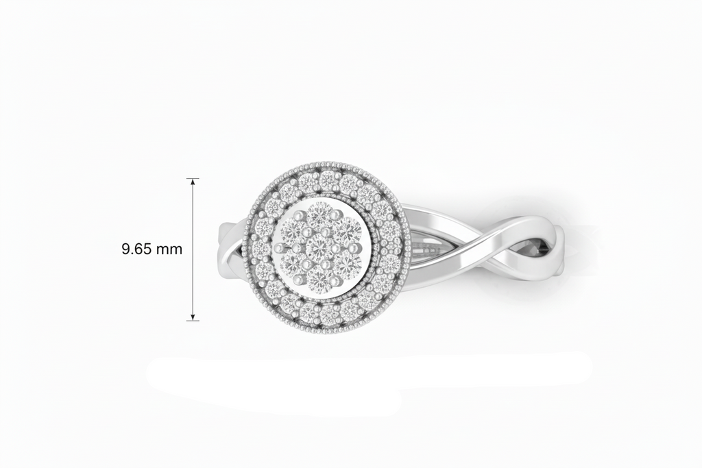 Illusion Cluster Bridal Statement
