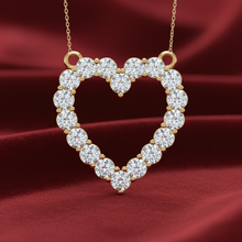 Load image into Gallery viewer, Eternal Love Diamond Heart Necklace with Chain