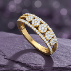 Five-Point Geometric Cluster Diamond