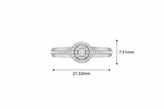 Opulent Diamond Stacked Dual-Tier Statement