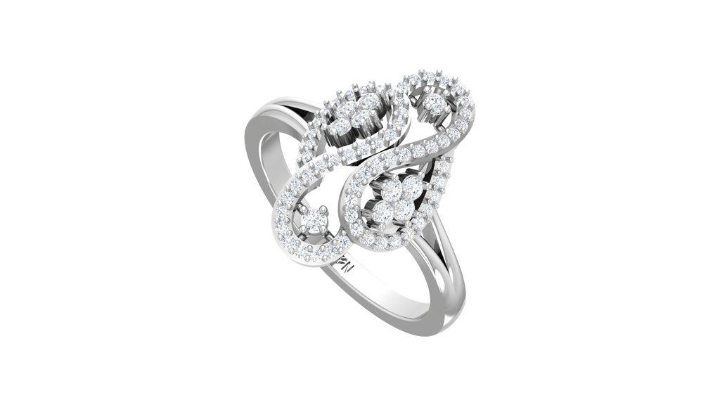 Fluid Dual-Curve Openwork