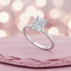 IGI cert. 2.00 ctw Radiant Single Stone Lab Grown Diamond