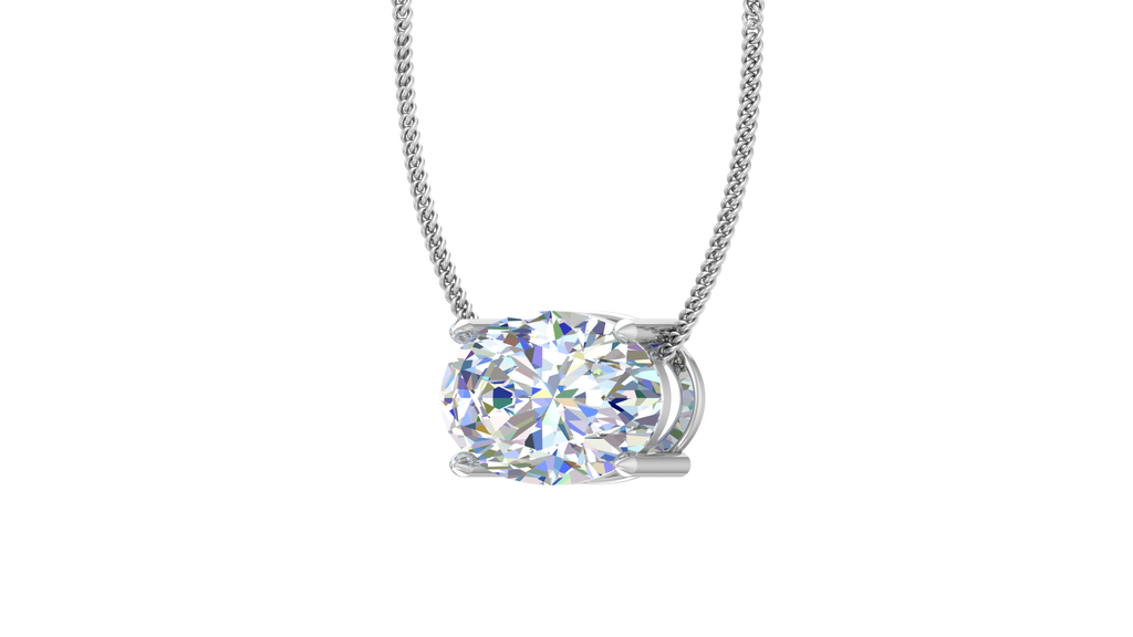 IGI cert. 2.00 ctw One Stone Oval Lab Grown Diamond