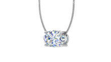 Load image into Gallery viewer, IGI cert. 2.00 ctw One Stone Oval Lab Grown Diamond
