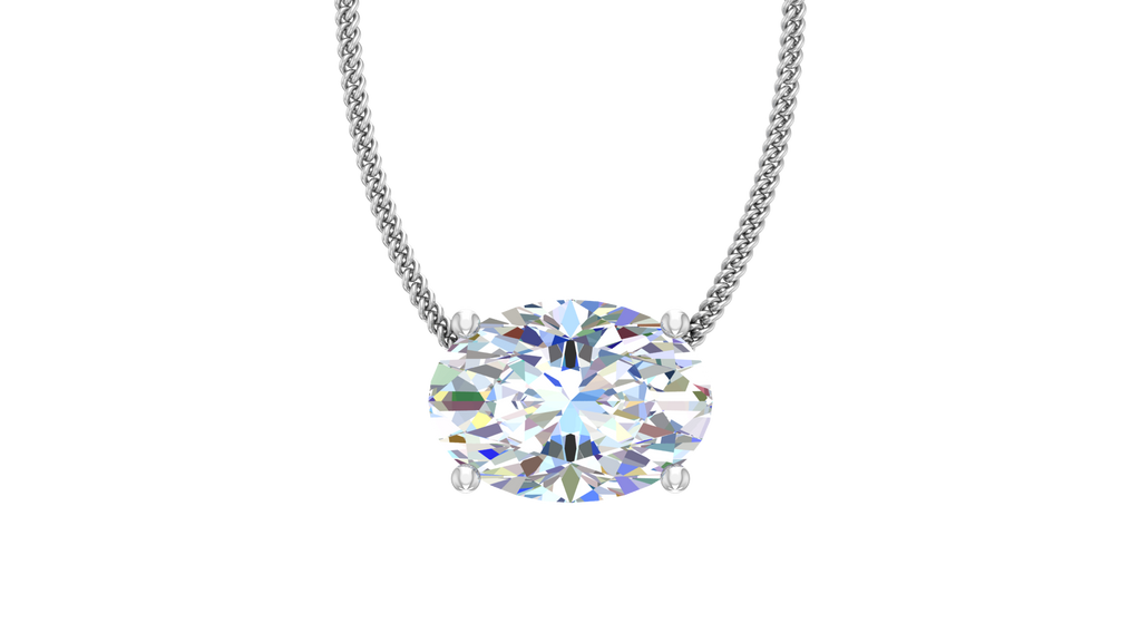 IGI cert. 2.00 ctw One Stone Oval Lab Grown Diamond
