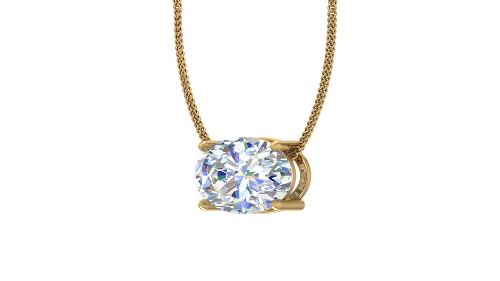 IGI cert. 2.00 ctw One Stone Oval Lab Grown Diamond