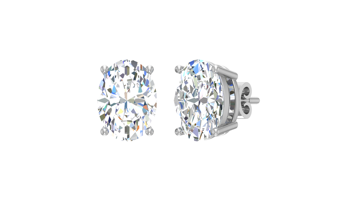 Oval Brilliant Solitaire Lab Grown Diamond