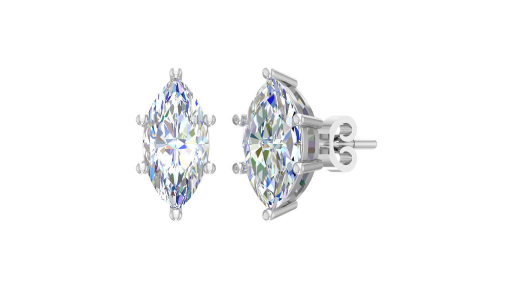 2.00 ctw Marquise Lab Grown Studs