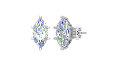 2.00 ctw Marquise Lab Grown Studs