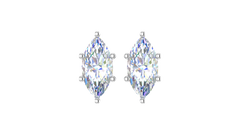 2.00 ctw Marquise Lab Grown Studs