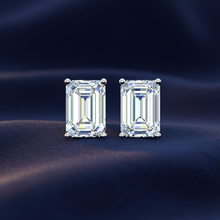 Load image into Gallery viewer, 1.00 ctw Emerald Lab Grown Studs
