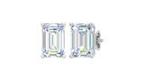 1.00 ctw Emerald Lab Grown Studs