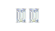 Load image into Gallery viewer, 1.50 ctw Emerald Lab Grown Studs