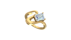 IGI cert. Fancy Emerald Single Stone Lab Grown Diamond