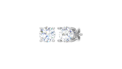3.00 ctw Round Lab Grown Studs