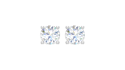 3.00 ctw Round Lab Grown Studs
