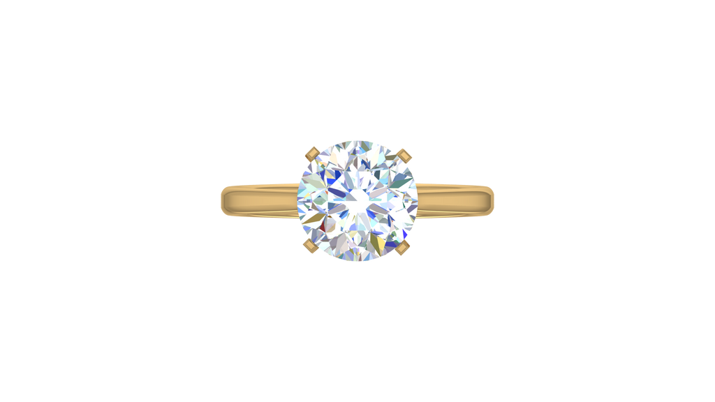 IGI cert. 2.00 ctw Center Stone With Side Diamond