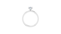 IGI cert. 1.50 ctw Cushion Single Stone Lab Grown Diamond