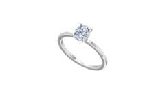 IGI cert. 1.50 ctw Cushion Single Stone Lab Grown Diamond