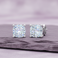 0.80 ctw Round Lab Grown Studs
