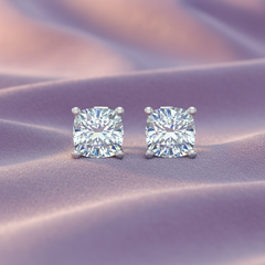 0.80 ctw Round Lab Grown Studs