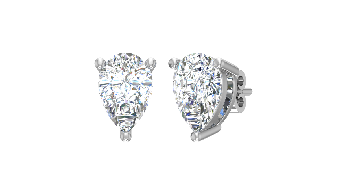 Pear Brilliant Solitaire Lab Grown Diamond