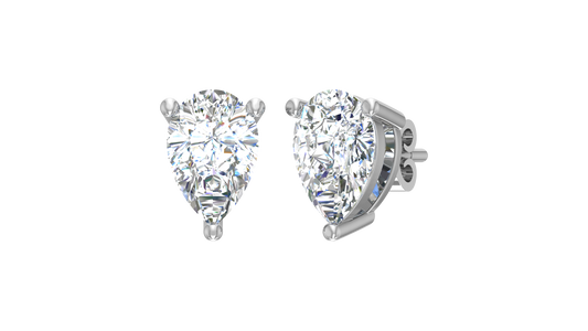 Pear Brilliant Solitaire Lab Grown Diamond