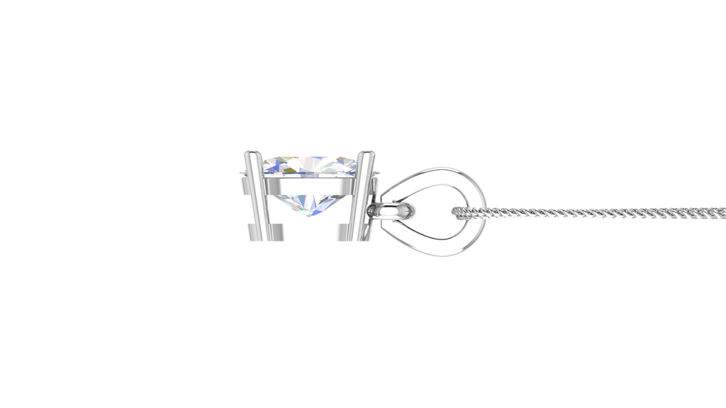 0.50 ctw One Stone Oval Lab Grown Diamond