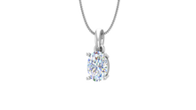 Load image into Gallery viewer, 0.50 ctw One Stone Oval Lab Grown Diamond