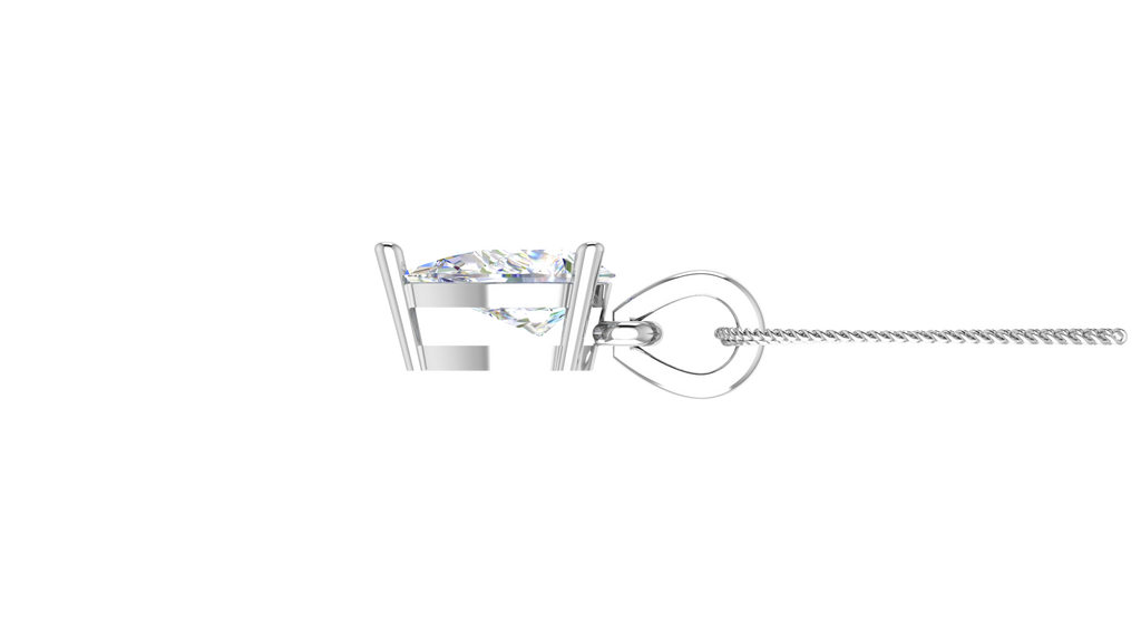 0.50 ctw One Stone Pear Lab Grown Diamond