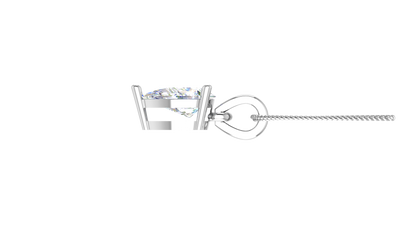 0.50 ctw One Stone Pear Lab Grown Diamond