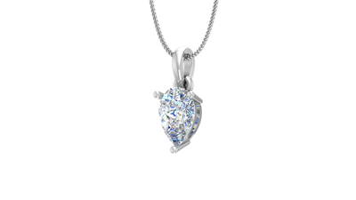 0.50 ctw One Stone Pear Lab Grown Diamond