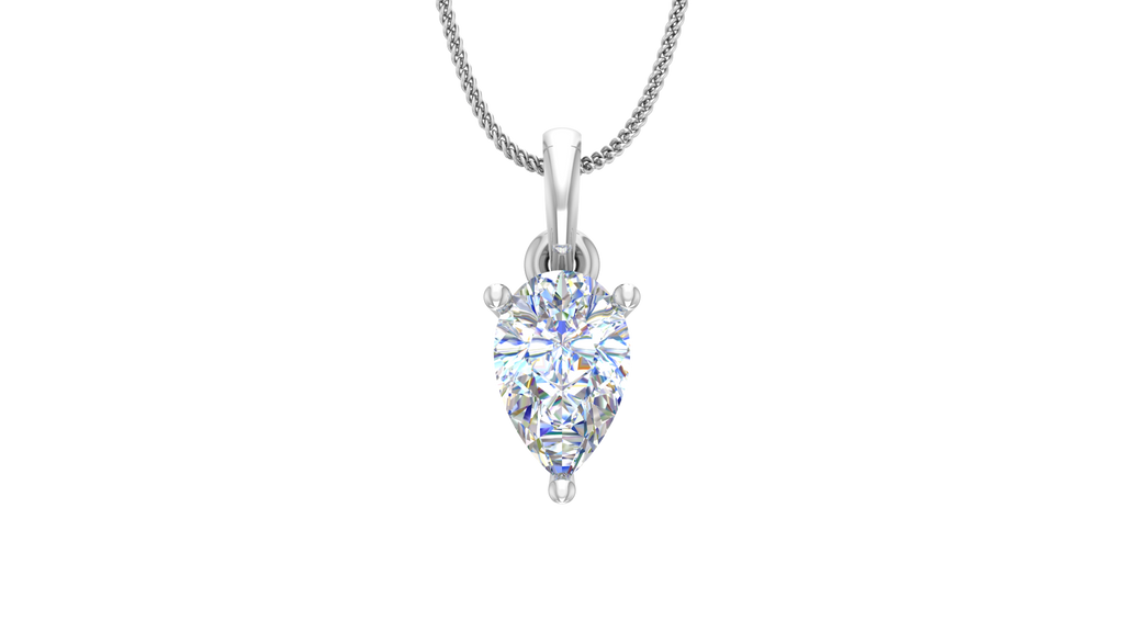 0.50 ctw One Stone Pear Lab Grown Diamond