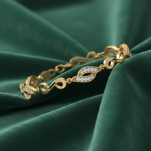 Load image into Gallery viewer, Figure-Eight Infinity Loop Diamond Link