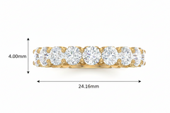 Modern Seamless Orbital Full Diamond Cover