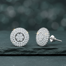 Load image into Gallery viewer, Opulent Diamond Layered Halo Concentric Double Brilliant