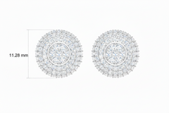 Opulent Diamond Layered Halo Concentric Double Brilliant