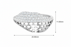 Modern Wide-Profile Design Diamond